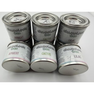 Chameleon Wax Furniture Iridescent Finish 40ml: Apricot Cactus Lilac (Choose 1) image 1
