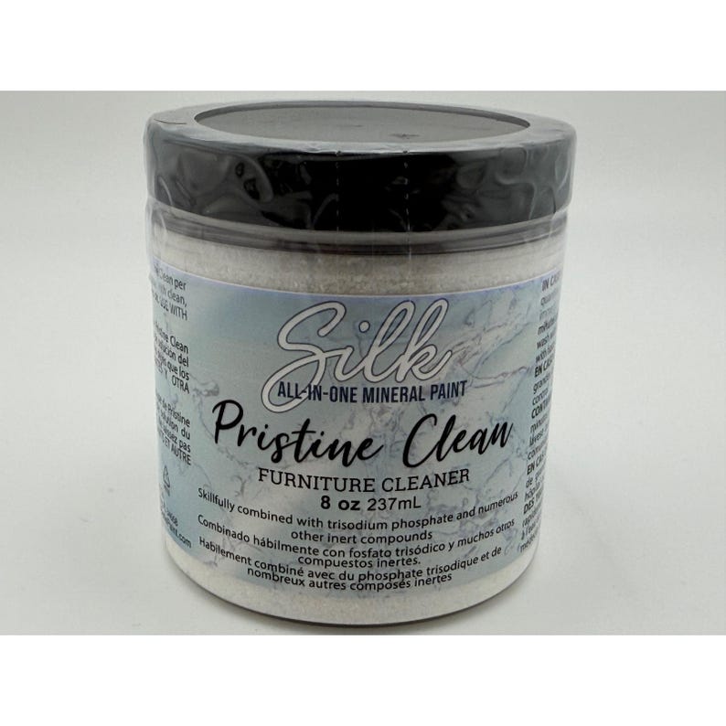 Środek czyszczący do mebli Pristine Clean marki Silk All-In-One Mineral Paint firmy Dixie Belle, 8 uncji zdjęcie 1