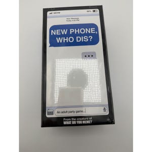 New Phone Who Dis Adult Party Game What Do You Meme? Core Edition Sealed image 2