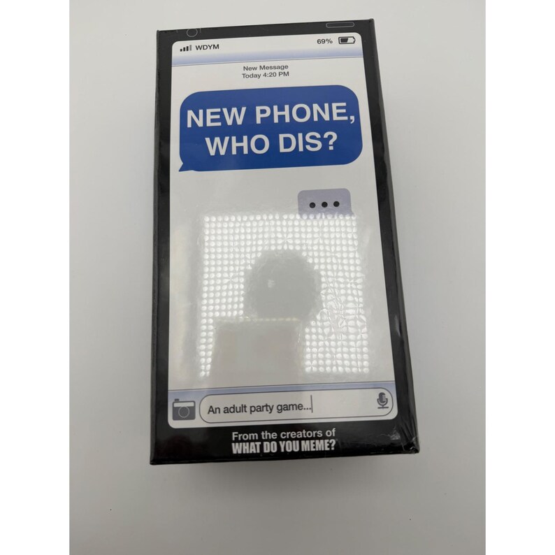 New Phone Who Dis Adult Party Game What Do You Meme? Core Edition Sealed image 2