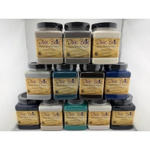 Dixie Belle Chalk Mineral Paint 32oz Furniture DIY Paint ALL Colors image 1