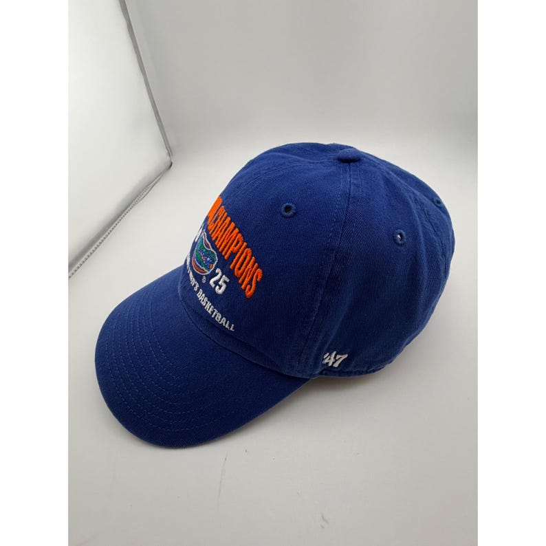 47 Brand Florida Gators 2006 NCAA Basketball National Champions Hat Blue Mens image 2