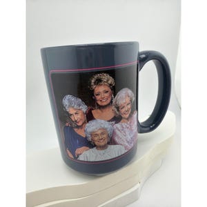 The Golden Girls Gray Ceramic Mug Dorothy Rose Blanche Sophia image 2