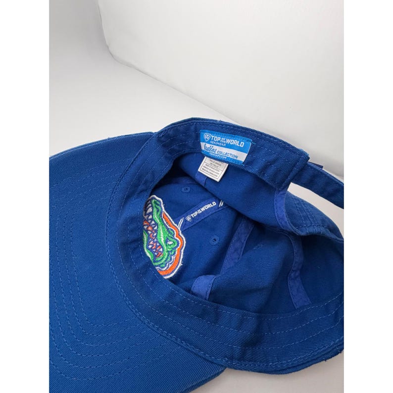 Florida Gators Top of the World Ladies Blue Adjustable Hat Cap NCAA Fan Gear afbeelding 3