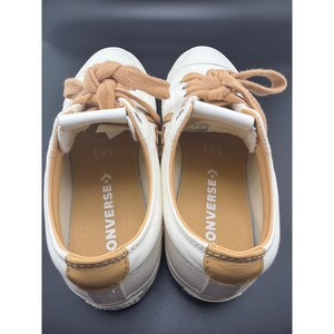 Converse Star Player 76 Low Egret Sandy Shore Canvas Sneakers A12593C M8 W9.5 image 3