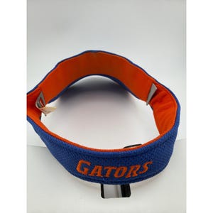 Nike Florida Gators Blue Orange Embroidered Adjustable Visor image 3