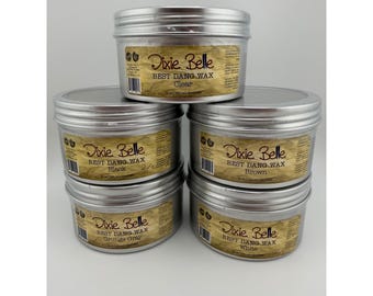 Dixie Belle Best Dang Wax 10oz Choose 1: Clear Black Brown Grunge Gray White