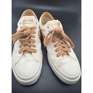 Converse Star Player 76 Low Egret Sandy Shore Canvas Sneakers A12593C M8 W9.5 image 1