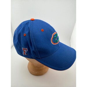 Gorra de béisbol ajustable con el logo de Albert de los Florida Gators en azul y naranja imagen 2