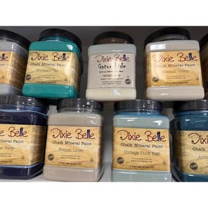 Dixie Belle Chalk Mineral Paint 32oz Furniture DIY Paint ALL Colors image 4