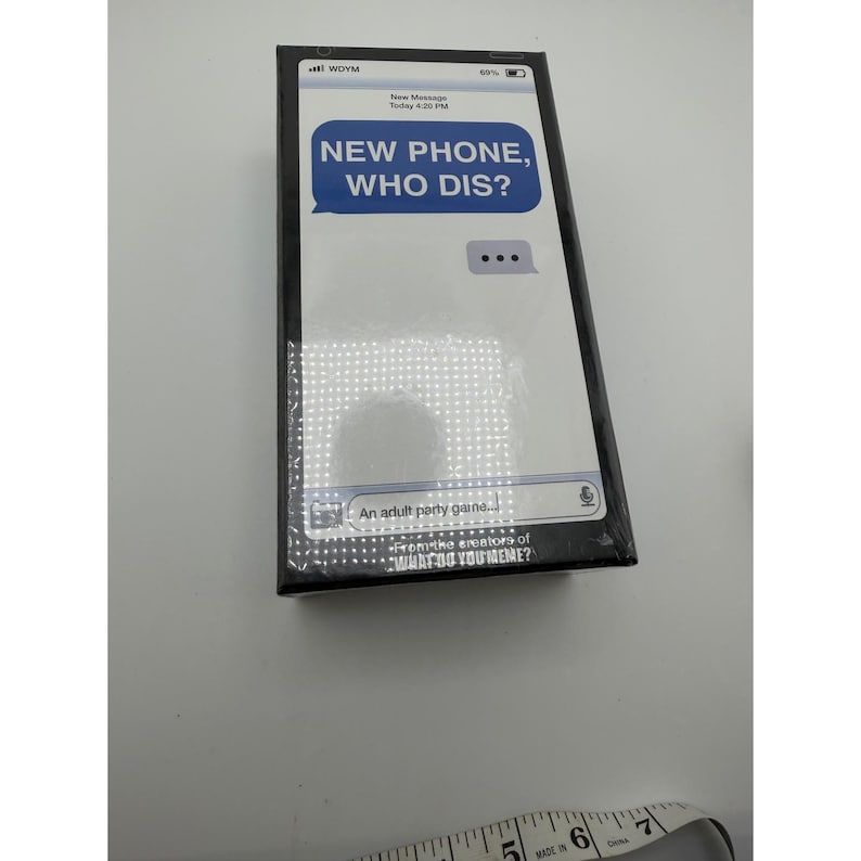 New Phone Who Dis Adult Party Game What Do You Meme? Core Edition Sealed image 1