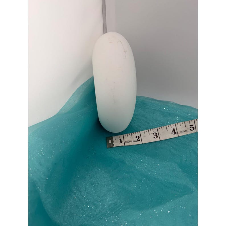 Räder Porcelain Pebble Bud Vase White Gold Leaf German Design 5.5 Inch image 7