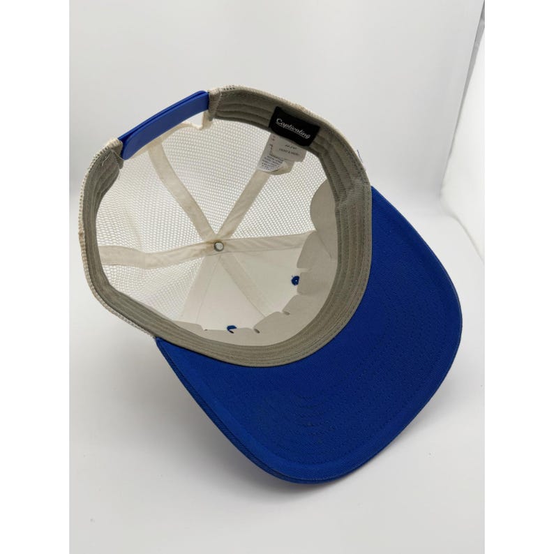 Florida Gators Captivating Headwear Trucker Hat Blue White Snapback Mesh Cap immagine 4