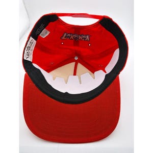 Pokemon Pokeball Red White Black Adjustable Snapback Hat immagine 3