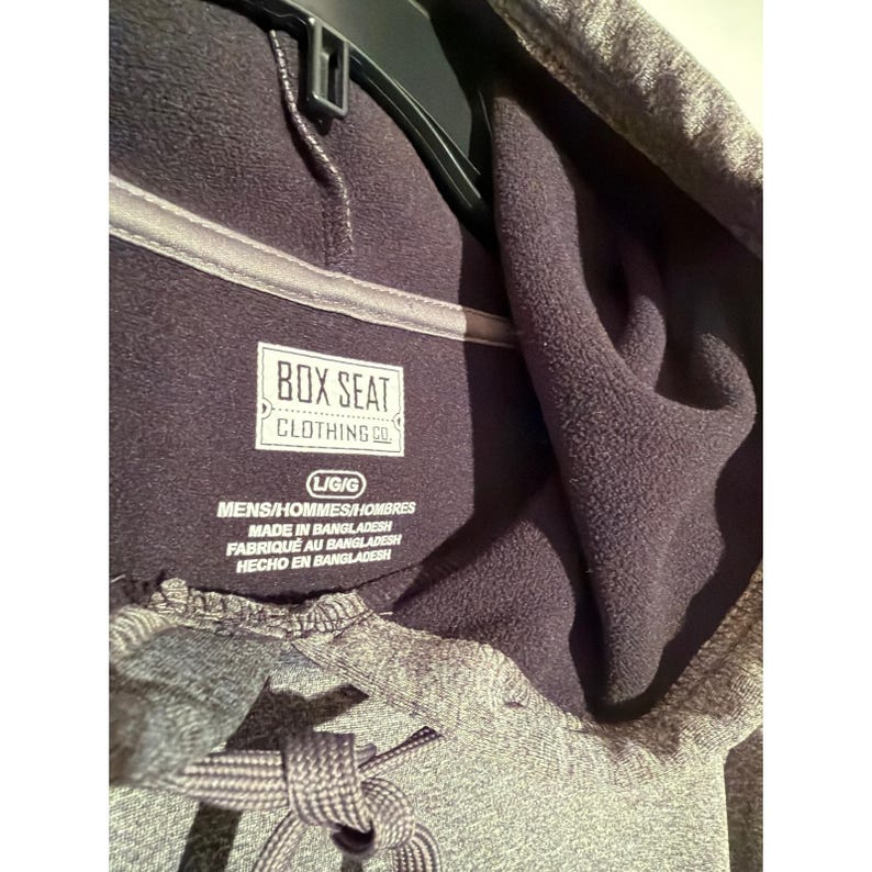 Box Seat Florida Gators Mens Large Gray Hoodie UF Sweatshirt image 2