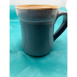 Future Millionaire Ceramic Coffee Mug Slate Blue Motivational Gift Cup image 2