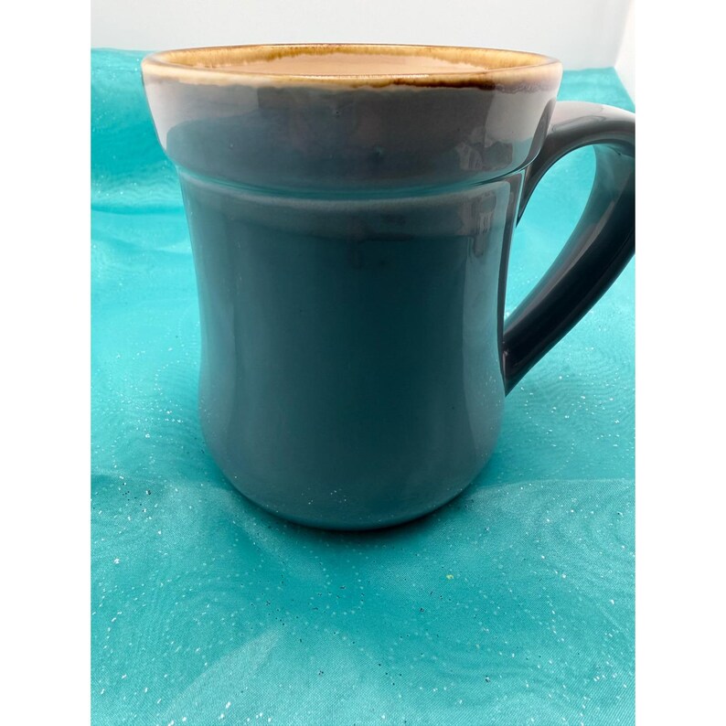 Future Millionaire Ceramic Coffee Mug Slate Blue Motivational Gift Cup image 2