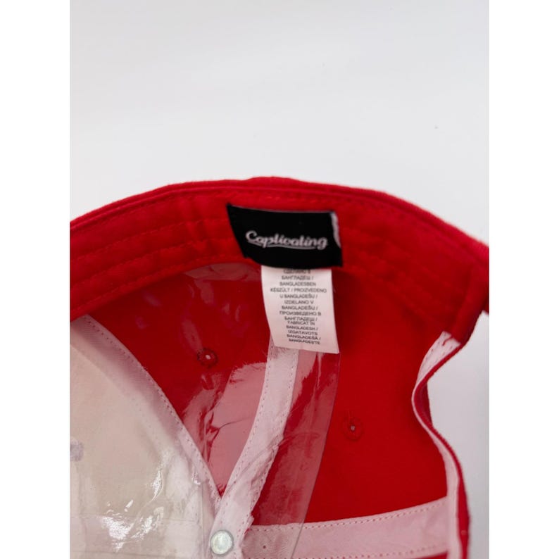 Captivating Nebraska Cornhuskers Red White Adjustable Hat NCAA image 5
