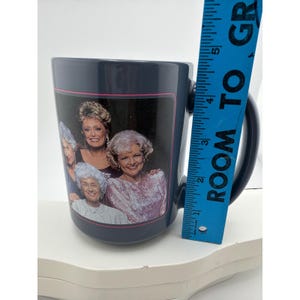 The Golden Girls Gray Ceramic Mug Dorothy Rose Blanche Sophia image 4