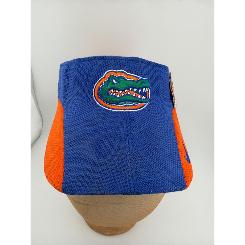 Nike Florida Gators Blue Orange Embroidered Adjustable Visor image 1