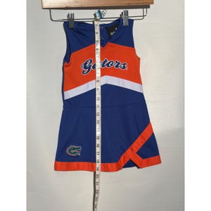 Florida Gators Girls Cheerleader Dress 2T Blue Orange NCAA Future Tailgater image 3