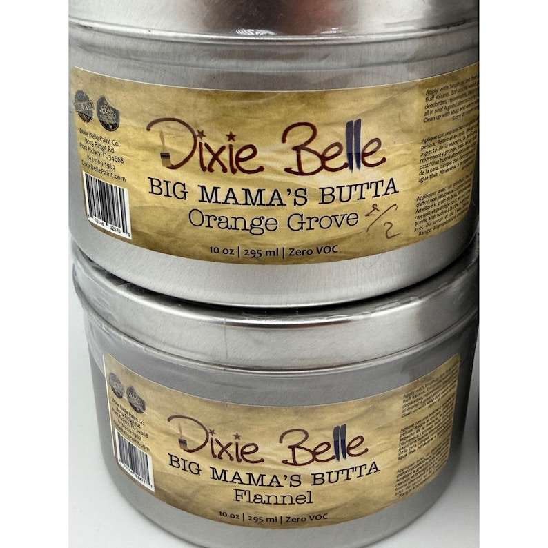 Dixie Belle Big Mama's Butta 10oz Furniture Wax Finish 5 Different Scents 0VOC image 4
