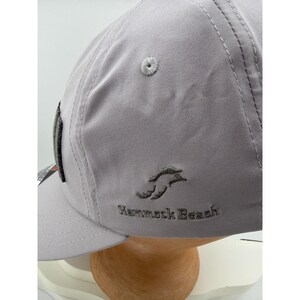 TriTech Ocean Gray 4-Way Stretch UPF 30 Performance Baseball Cap image 5