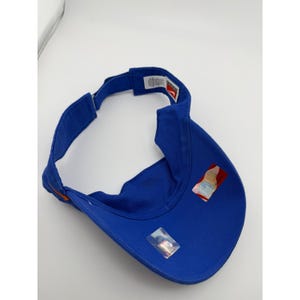 Nike Team Florida Gators Blue Orange Script Adjustable Visor NCAA UF image 3
