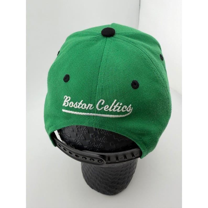 Cappellino snapback Boston Celtics Youth verde e nero con logo NBA. immagine 3
