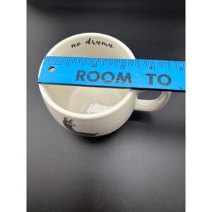 Opalhouse No Drama Llama White Porcelain 16 Oz Coffee Mug Target Floral image 5
