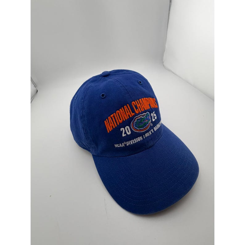 47 Brand Florida Gators 2006 NCAA Basketball National Champions Hat Blue Mens image 3