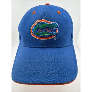 Gorra de béisbol ajustable con el logo de Albert de los Florida Gators en azul y naranja imagen 1