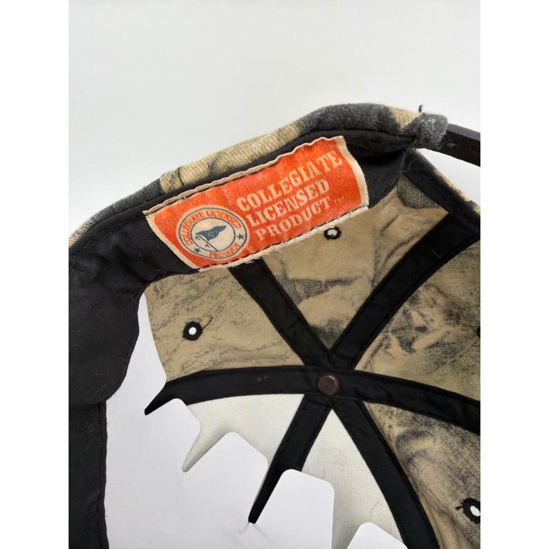 Vintage Florida Gators Albert Camo Snapback Hat Embroidered image 5