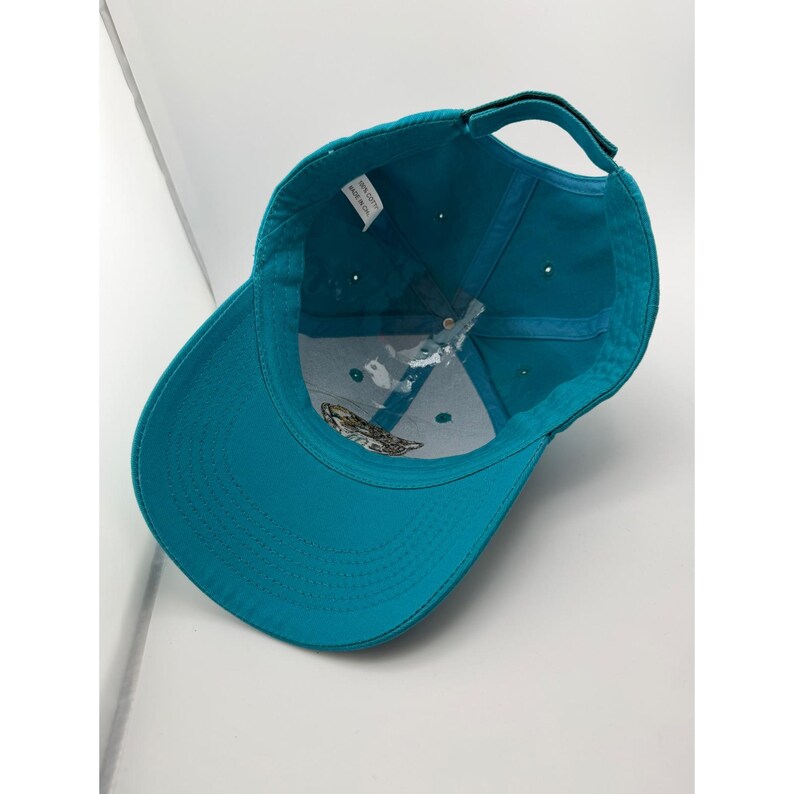 Jacksonville Jaguars NFL Teal Embroidered Logo Adjustable Baseball Hat image 3