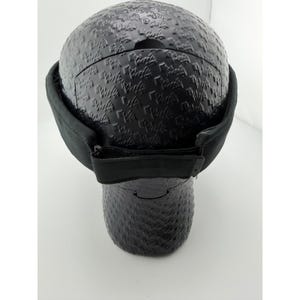 Nike Golf Visor Schwarz-Weiß Swoosh Hut mit verstellbarem Riemen für Damen und Herren Bild 4