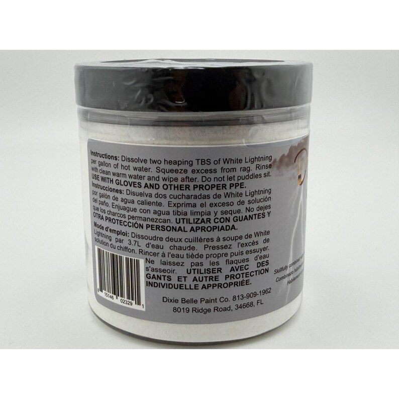 Dixie Belle White Lightning Cleaner 8 oz TSP Furniture Prep for Painting image 3