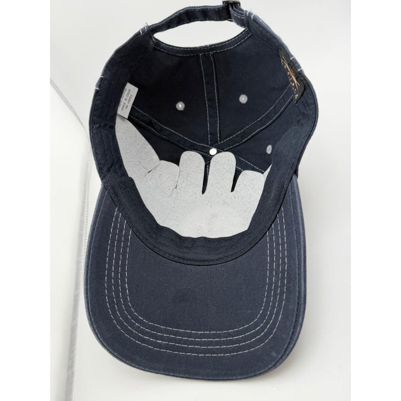 Prairie Mountain Lake Winnipesaukee NH Anchor Navy Baseball Hat image 3