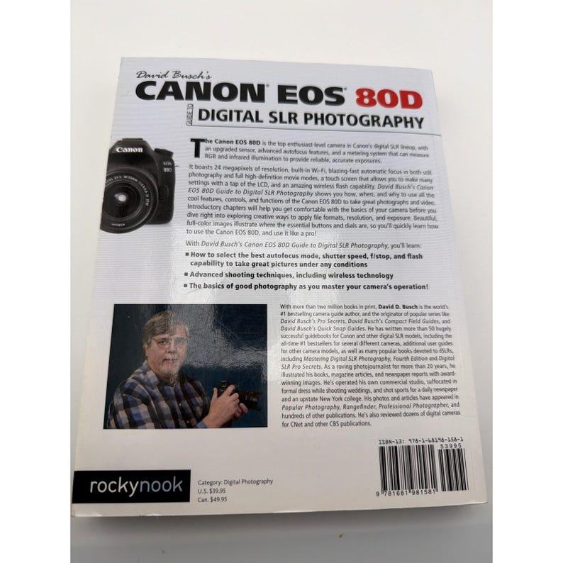 David Busch Canon EOS 80D Digital SLR Photography Guide Paperback image 2