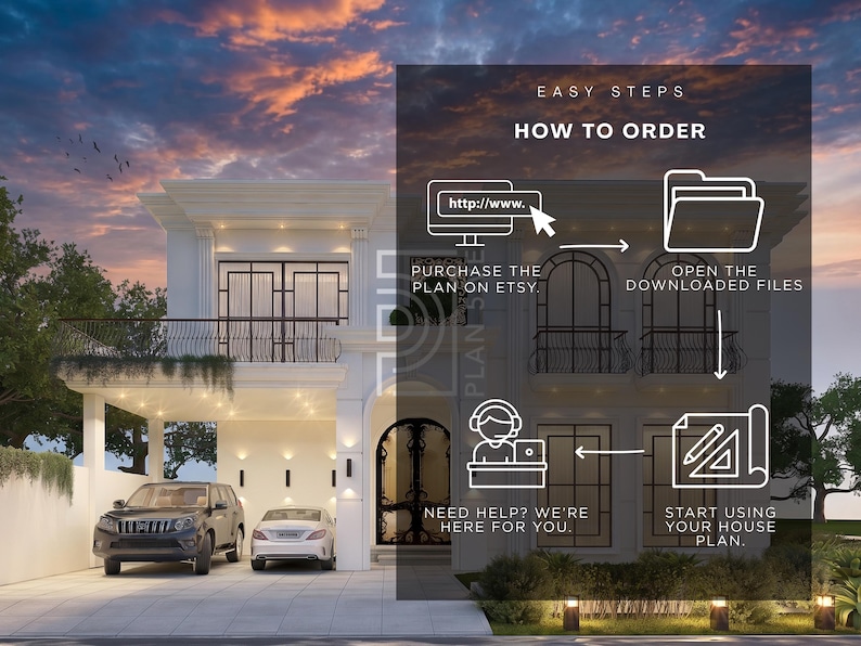 Neo-classical 6 Bedroom House Plan | 54x90 Plot, Basement + 2 Floors ...