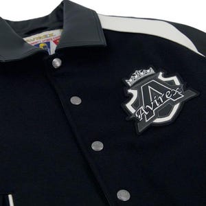 Mens Vintage Avirex 75th Anniversary Red Leather Bomber Jacket | The King Hip Hop Style