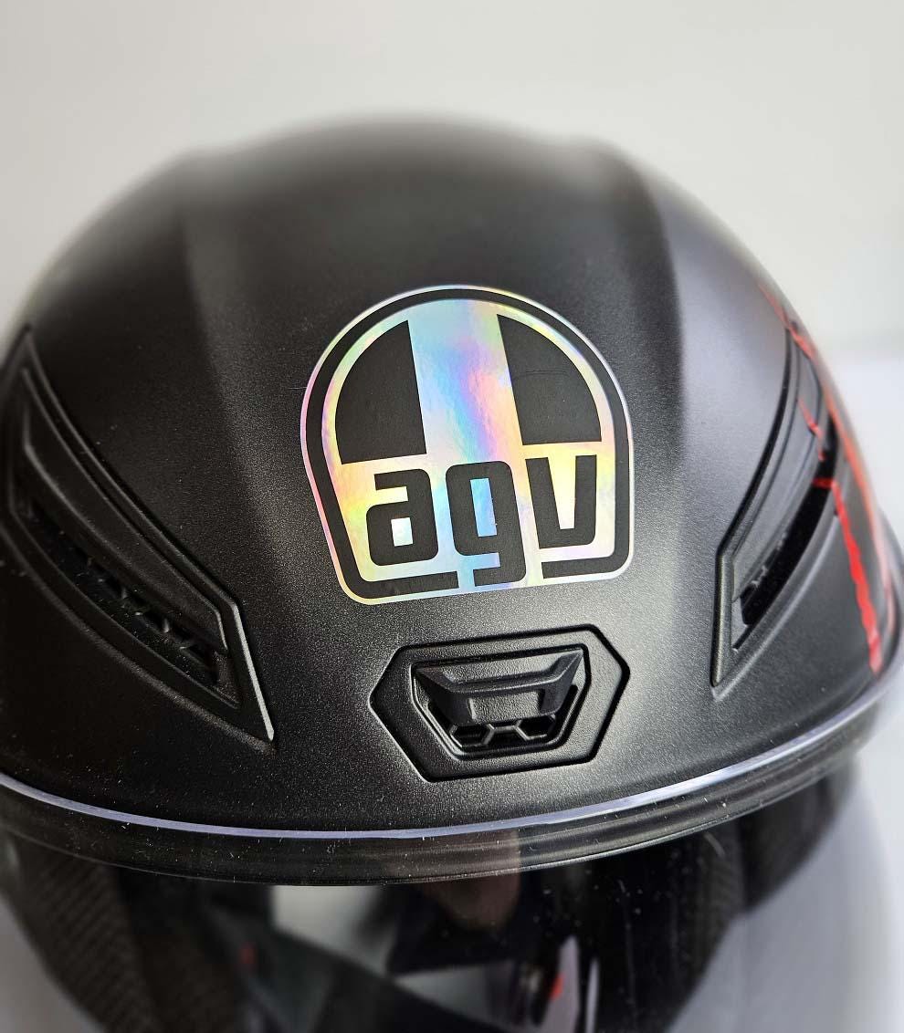 agv k3 basic evil AGV K-3 Basic Evil Blue Motorcycle Helmet Size XL