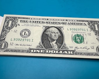 2006 One Dollar Bills, Uncirculated & Sequential, Packaged in lots of 25 bills