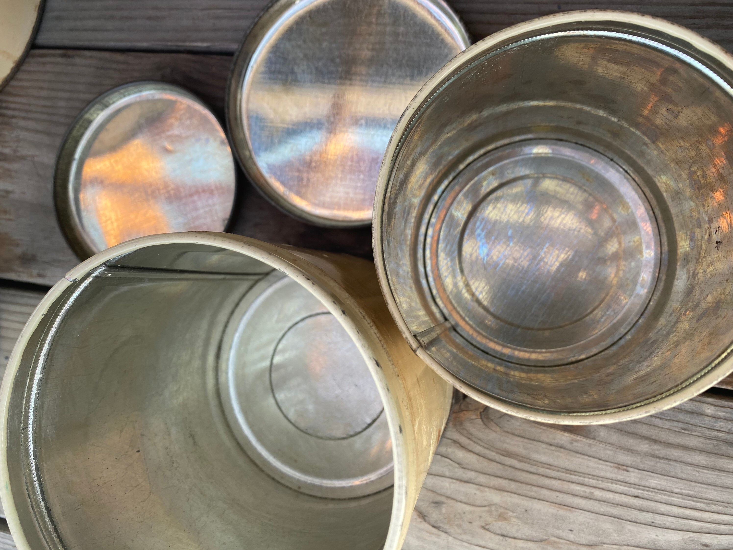 CANISTERS DE COCINA Roja Vintage Set de 4 Botes Rojos | Etsy