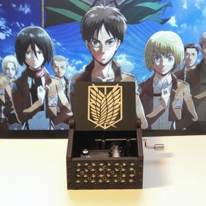 Anime Spieluhr Aus Holz Handgefertigt Japanische Geschenk Geburtstagsgeschenk Sammlerstück Andenken Fan Merchandise Melodie Box Anime Fan Geschenk