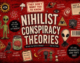 Nihilist Conspiracy Theories PDF • Question Everything, Accept Absurd (PDF File)