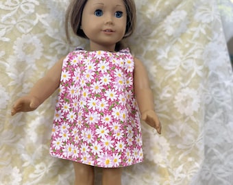 American Girl Pink Floral Dress
