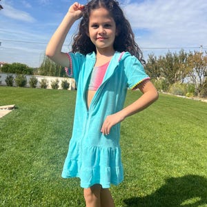 Kids Hooded Beach Towel- Soft&Quick Dry