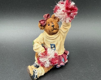 Vintage 2003 The Boyds Collection Ltd ~ Boyds Bears & Friends ~ The Bearstone Collection ~ Sissy Boom Bah..Go Team, Style#228410, New in Box