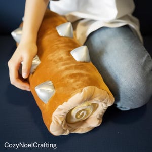 Royal Yule Log Plush 35cm – Soft Plush Toy for Christmas Fun | Plush Game Gift