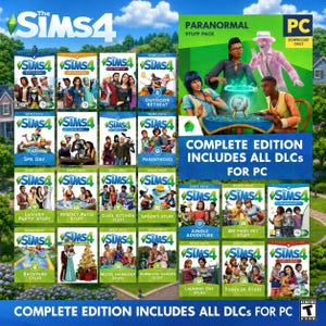 The Sims 4 DLC Complete Edition 2026, Digital Download (PC).